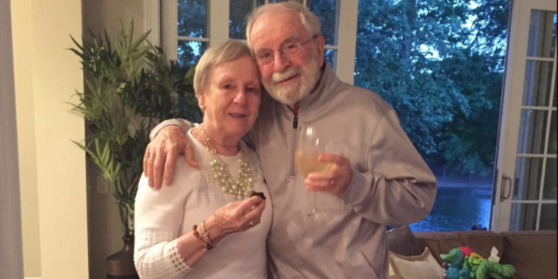 Bob Stocking and his wife
