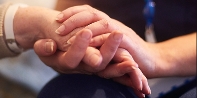 Hands together